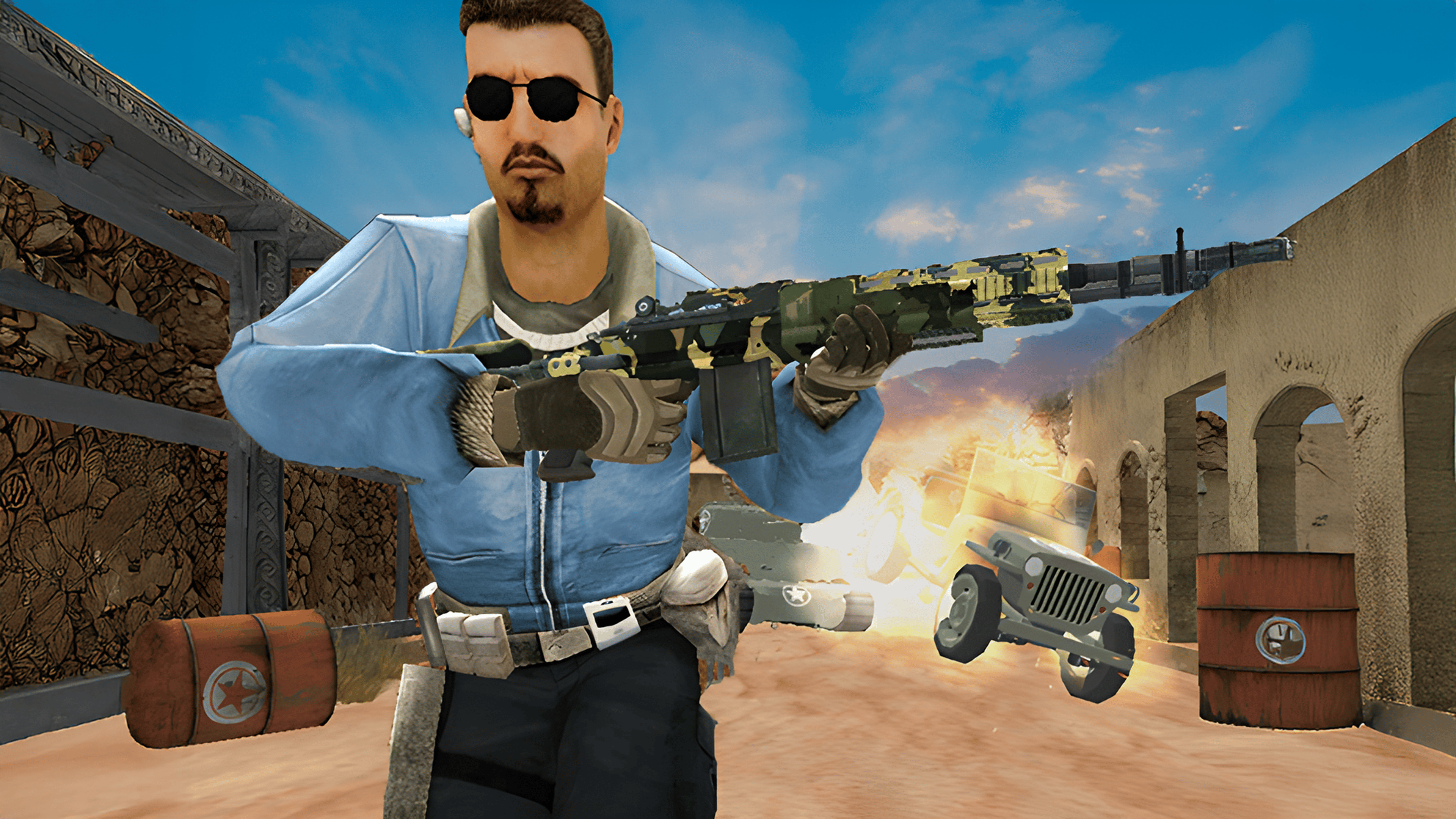 Call On Duty Sniper Assassin Logo