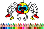 Halloween Coloring Time Logo