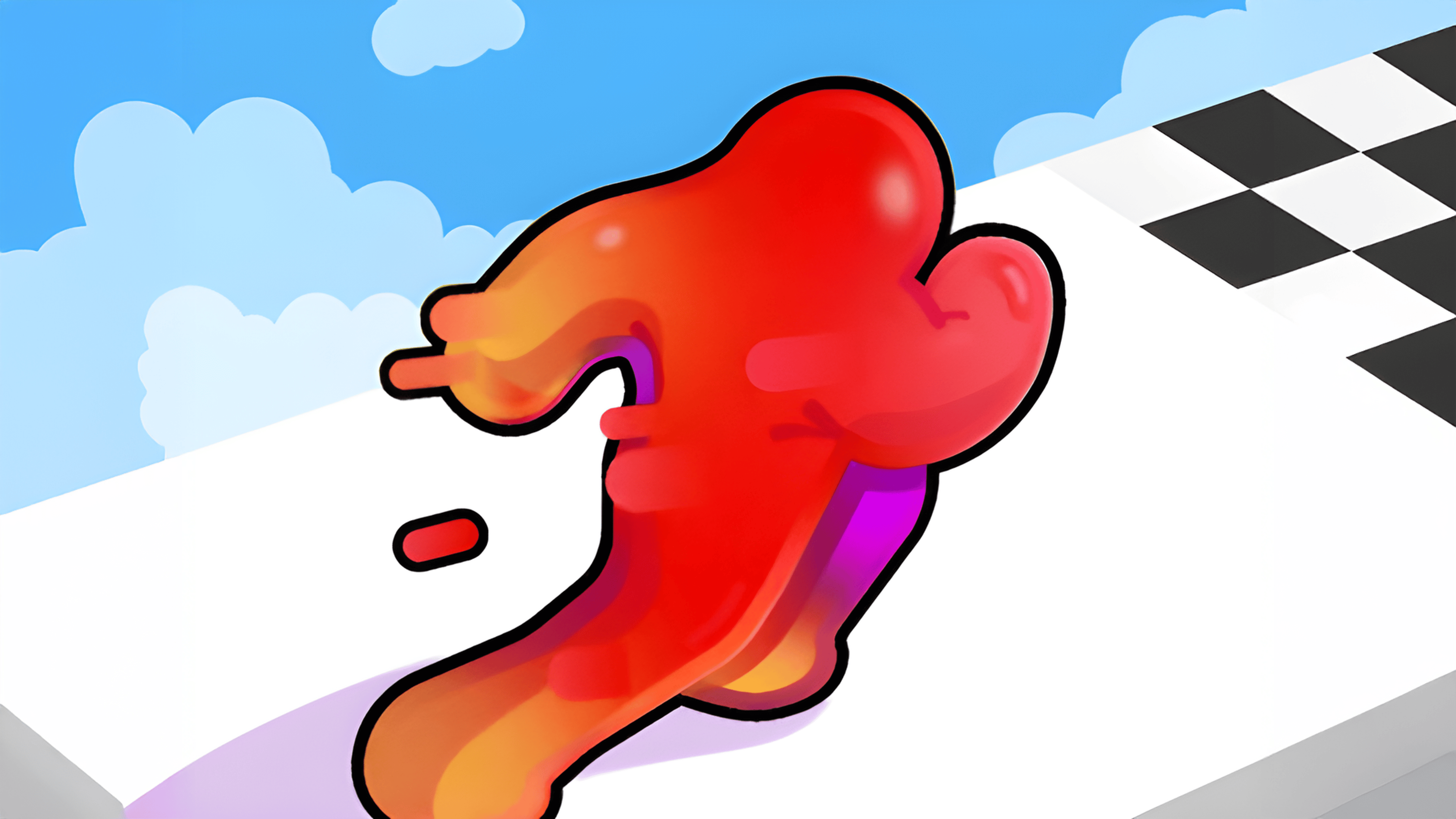 Blob Runner 3D Logo
