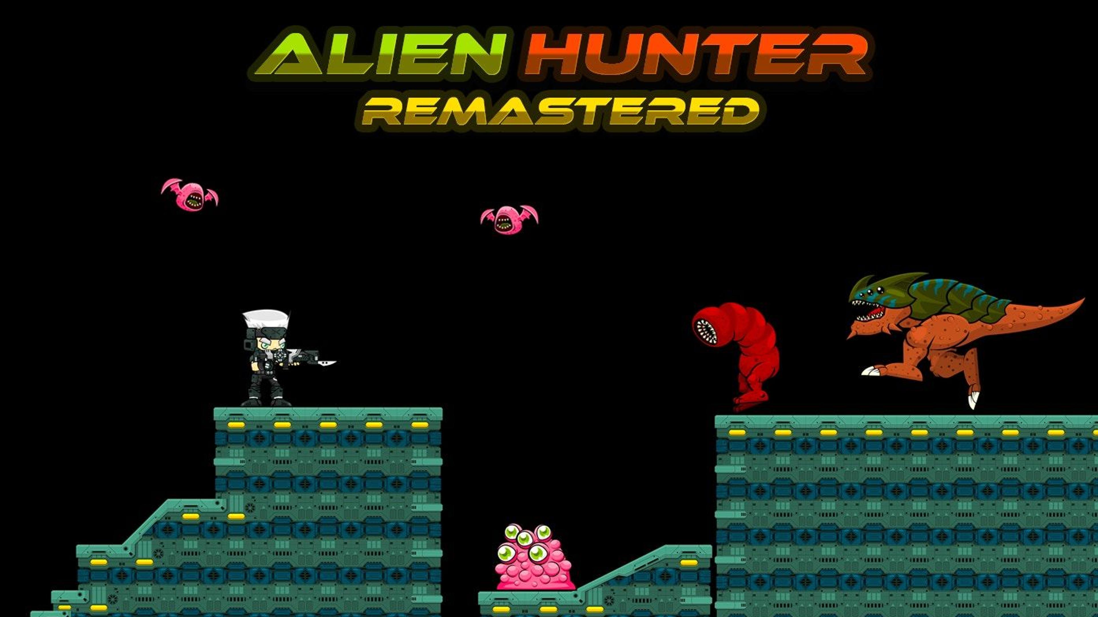 Alien Hunter Remastered Logo