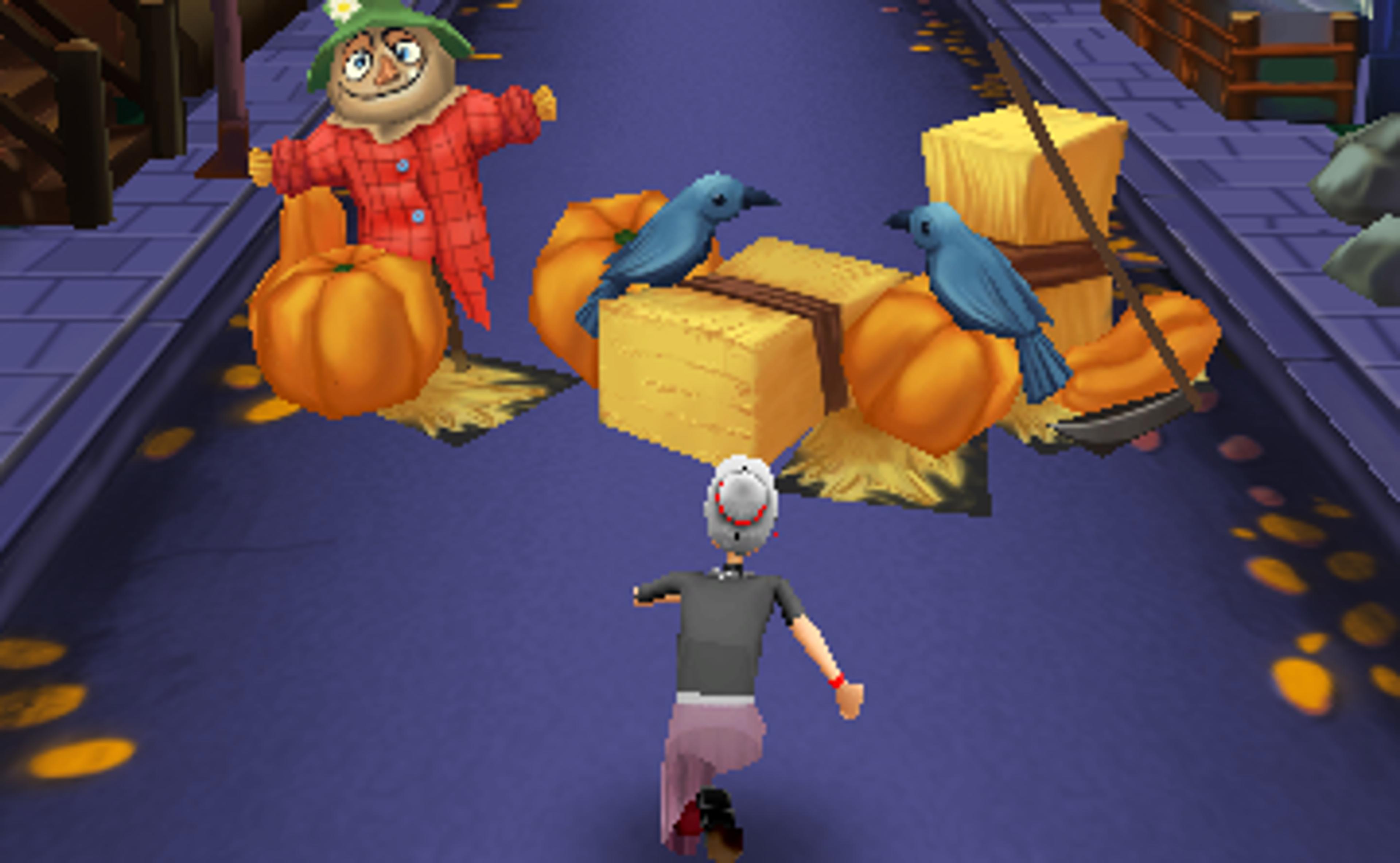 Angry Gran Run Halloween Village Logo