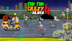 Tuk Tuk Crazy Driver Logo