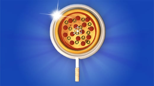 I Like Pizza  Logo