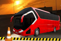 Modern Bus Parking Adventure Game Logo