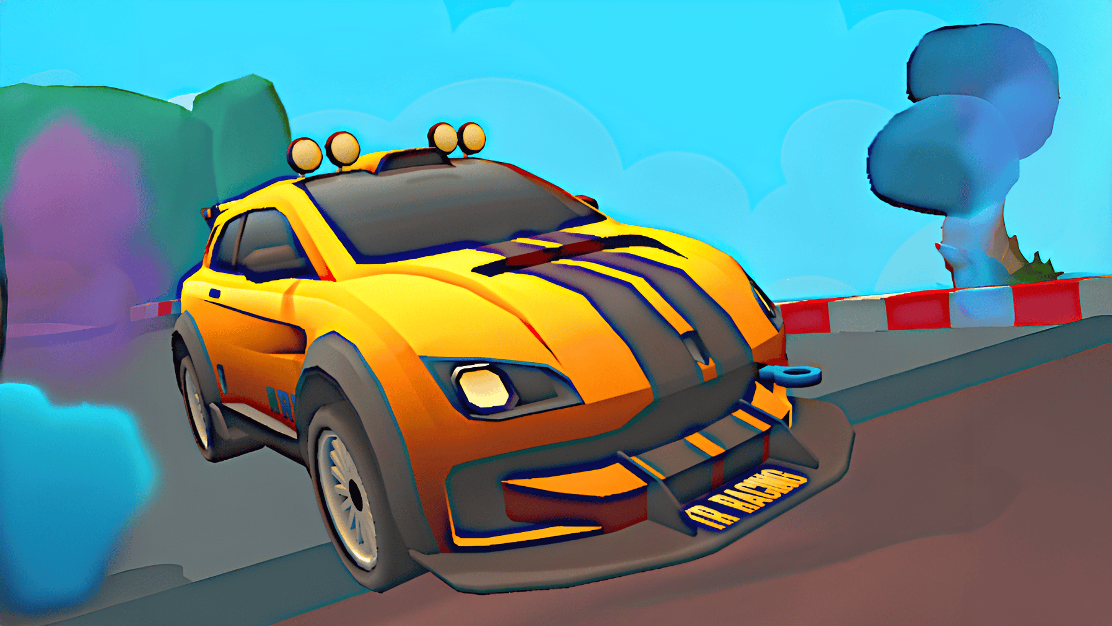 Mini Rally Racing Logo