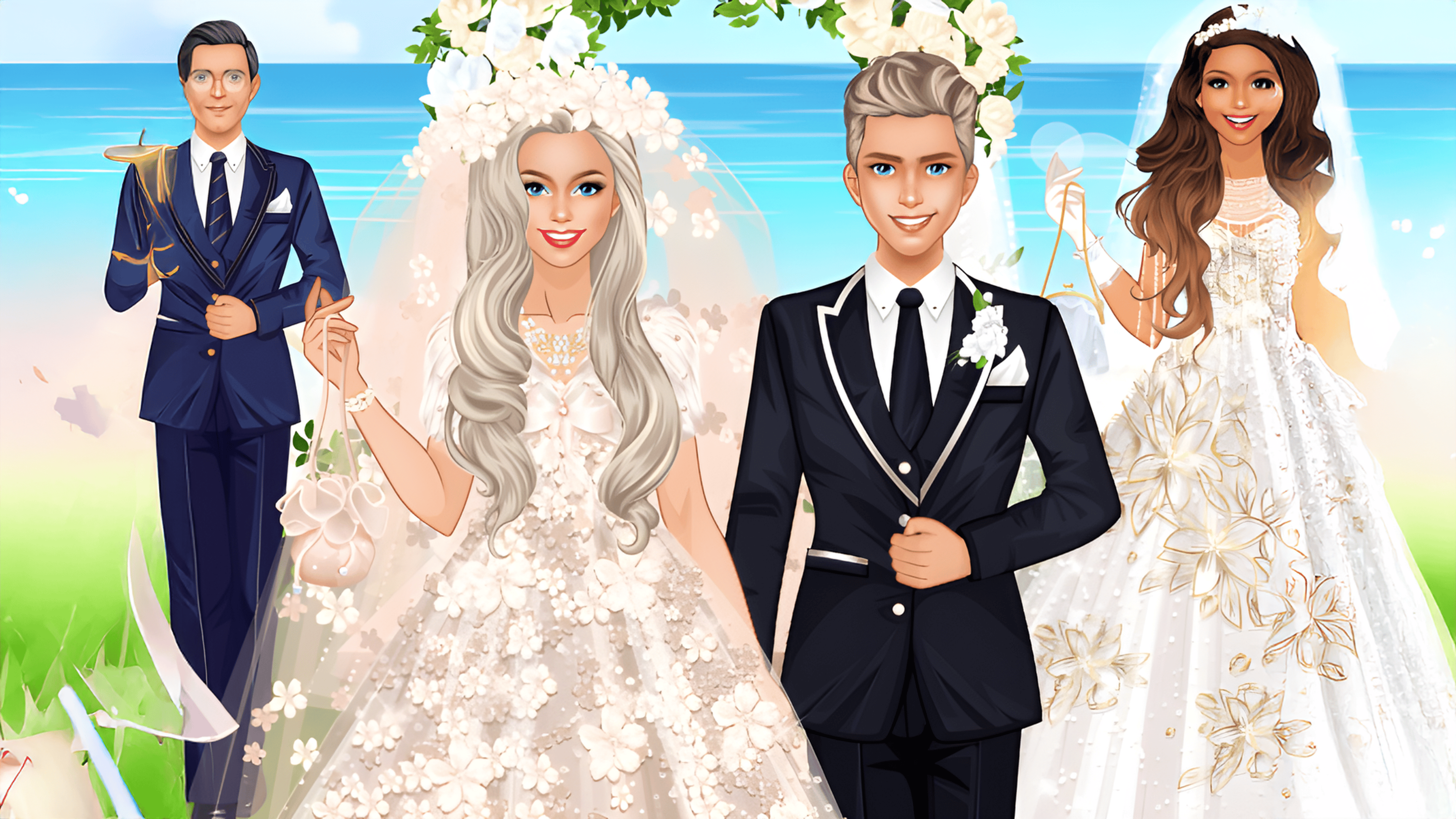 Chic Wedding Salon Logo