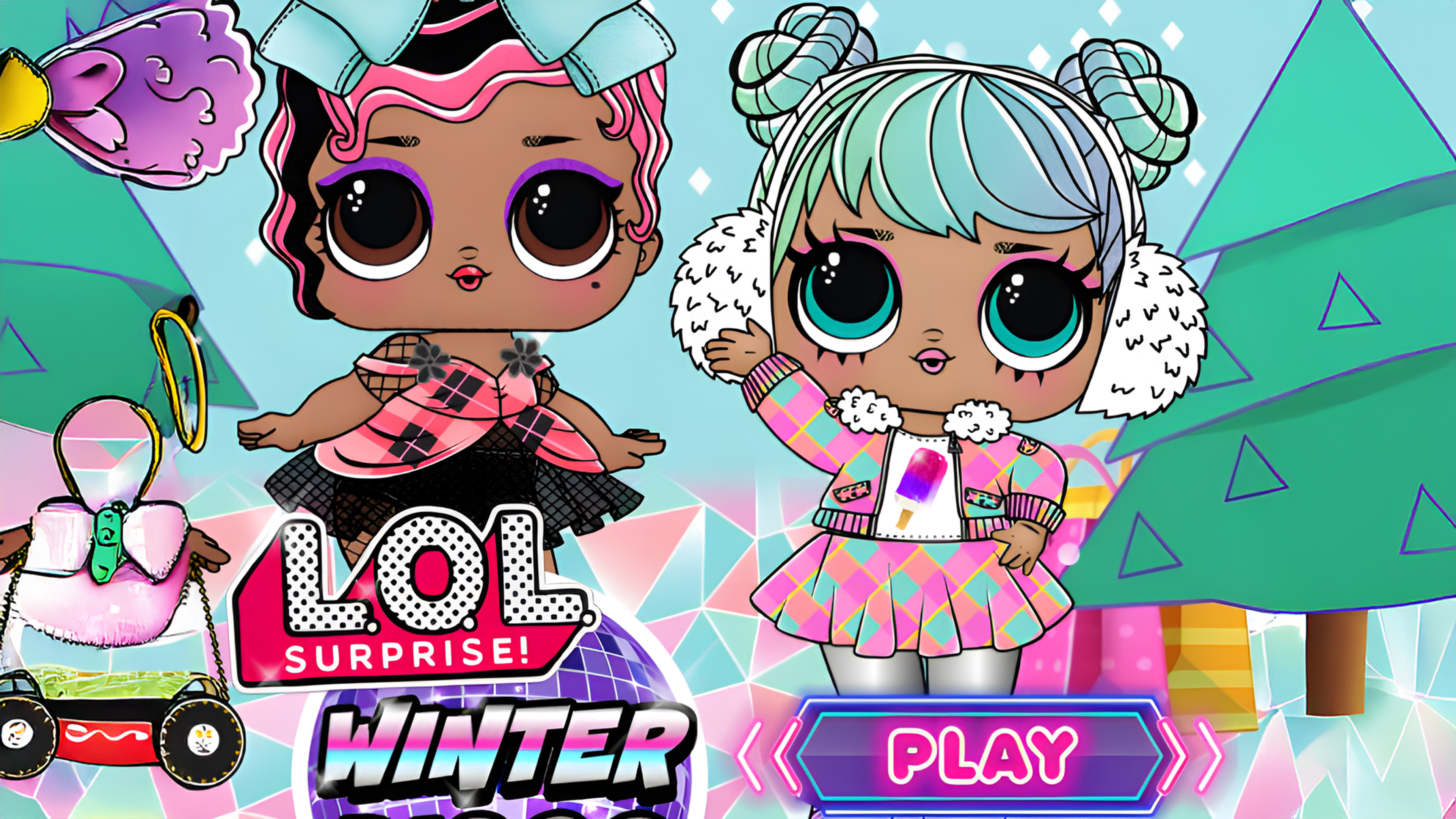 Baby Dolls Winter Disco Logo