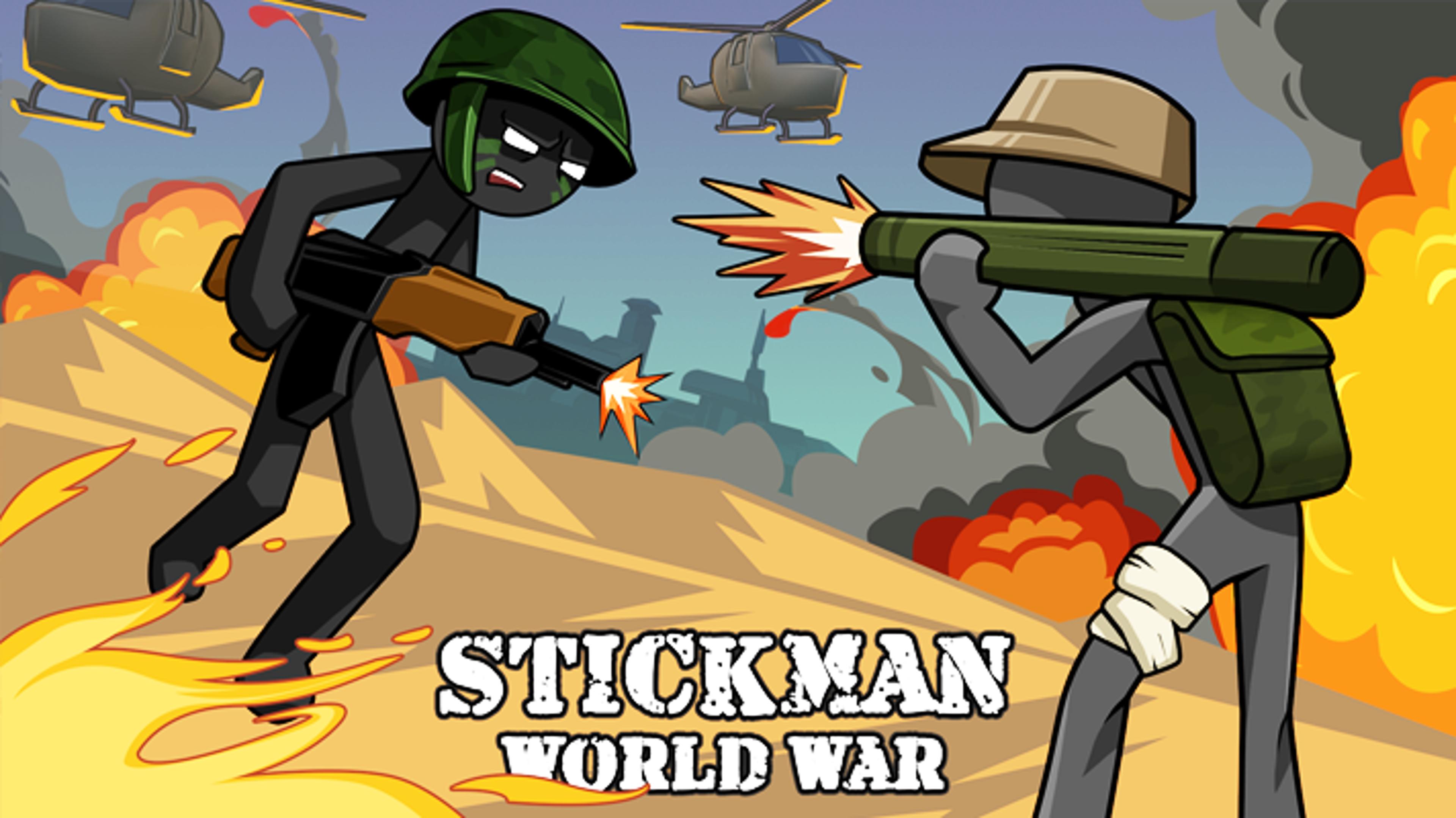 Stickman World War Logo