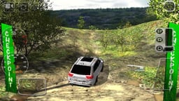 Offroad Crazy Luxury Prado Simulation Game 3D Logo