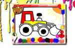 BTS Kids Car Coloring Logo