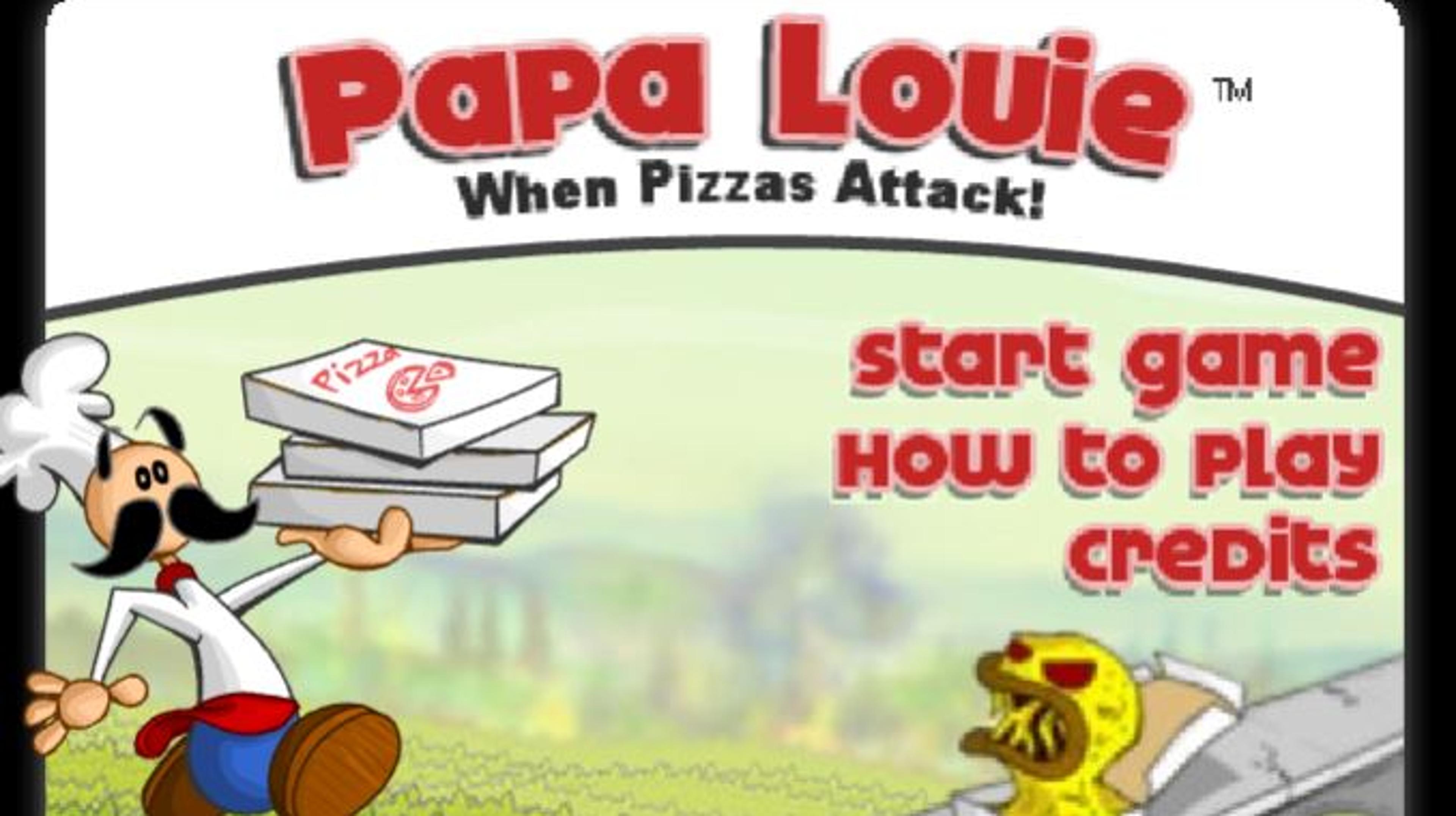 Papa Louie: When Pizzas Attack Logo