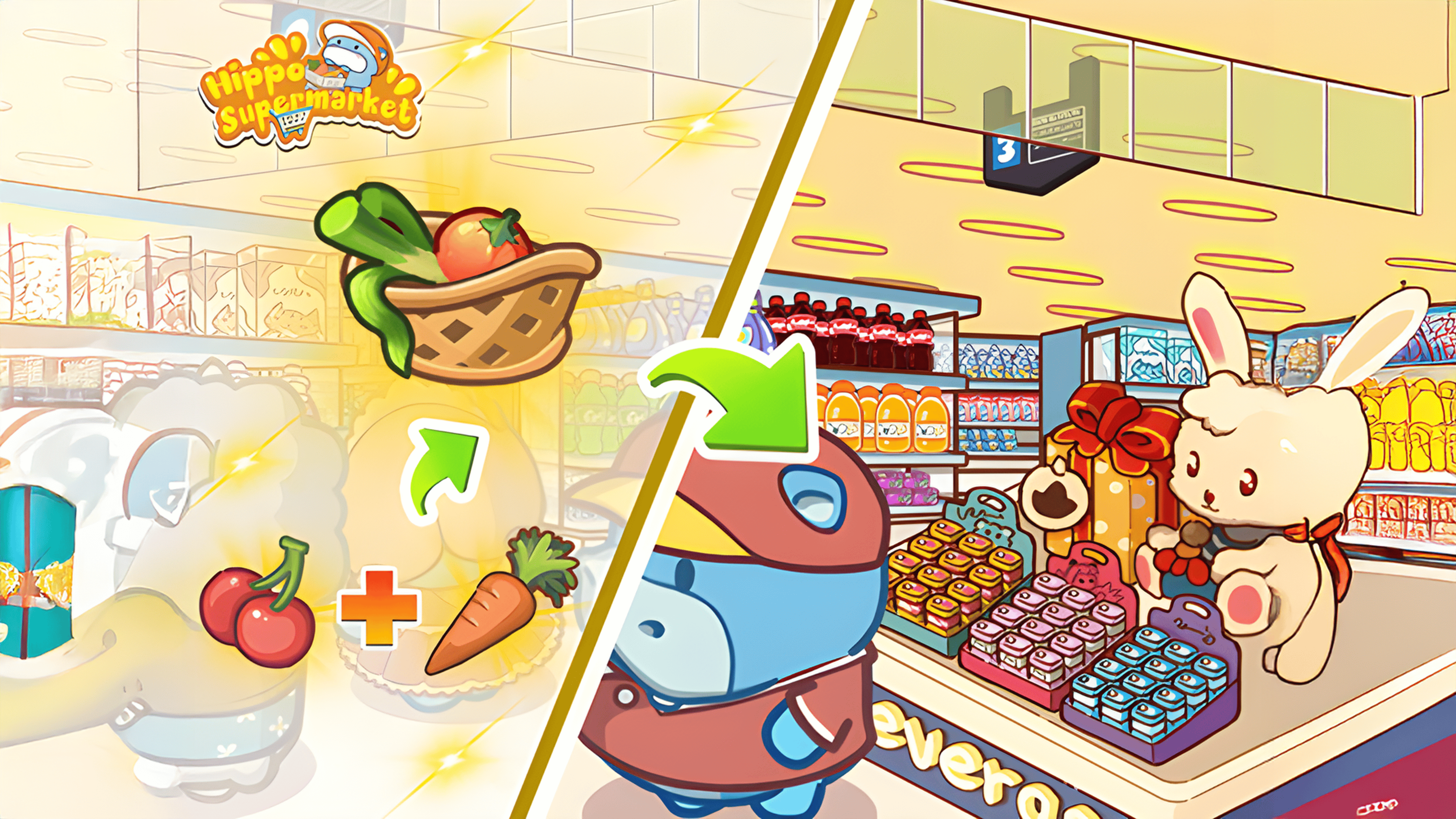 Hippo Supermarket Logo