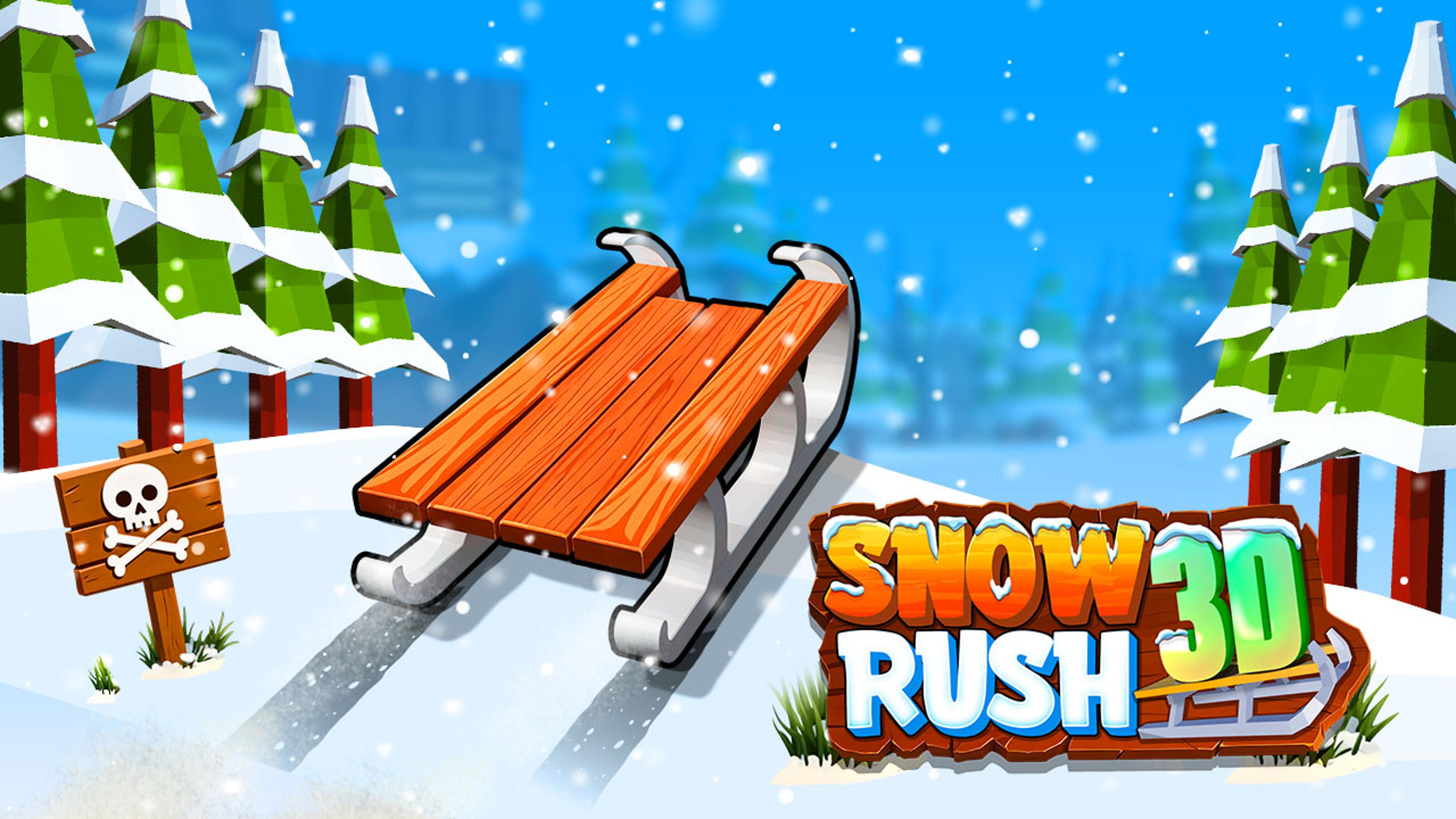 Snow Rush 3D Logo