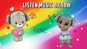 Listen Music Jigsaw Logo