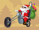 Santa Driver Coloring Book Logo