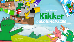 Coloring Kikker Logo