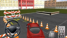 Hard Car Parking Modern Drive Game 3D Logo
