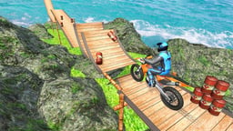3D Crazy Imposible Tricky BMM Bike Racing Stunt Logo