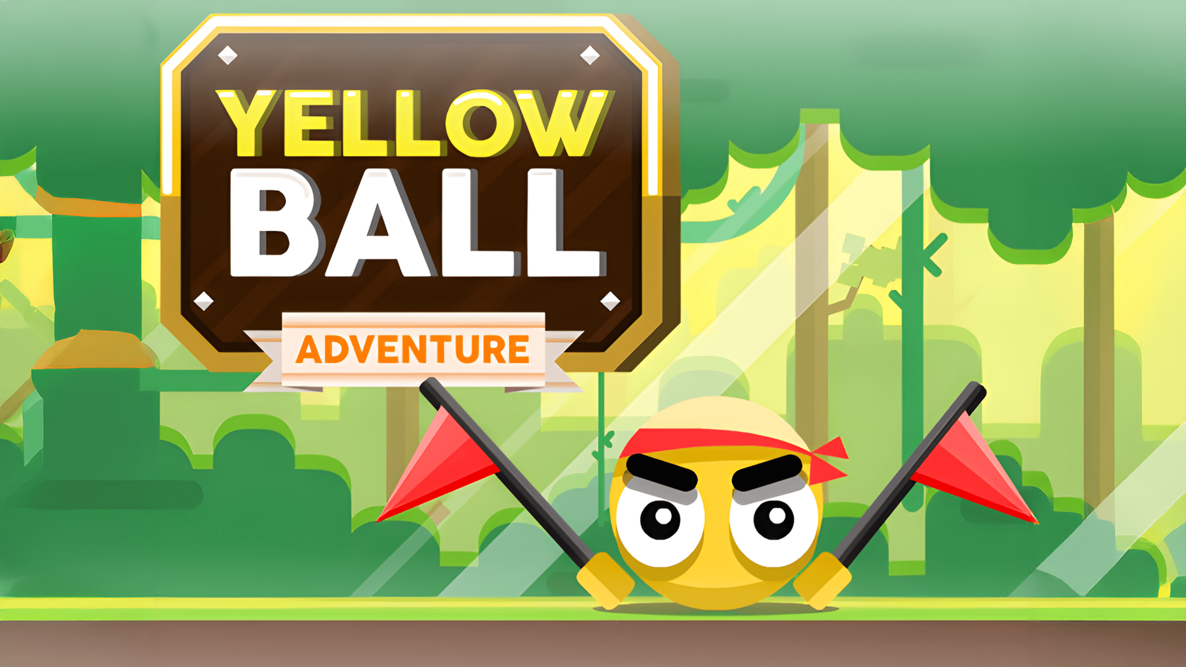 Yellow Ball Adventure Logo
