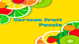 Fruit Cartoon Puzzle Logo