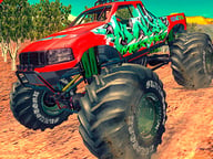 Monster 4x4 Offroad Jeep Stunt Racing 2019 Logo