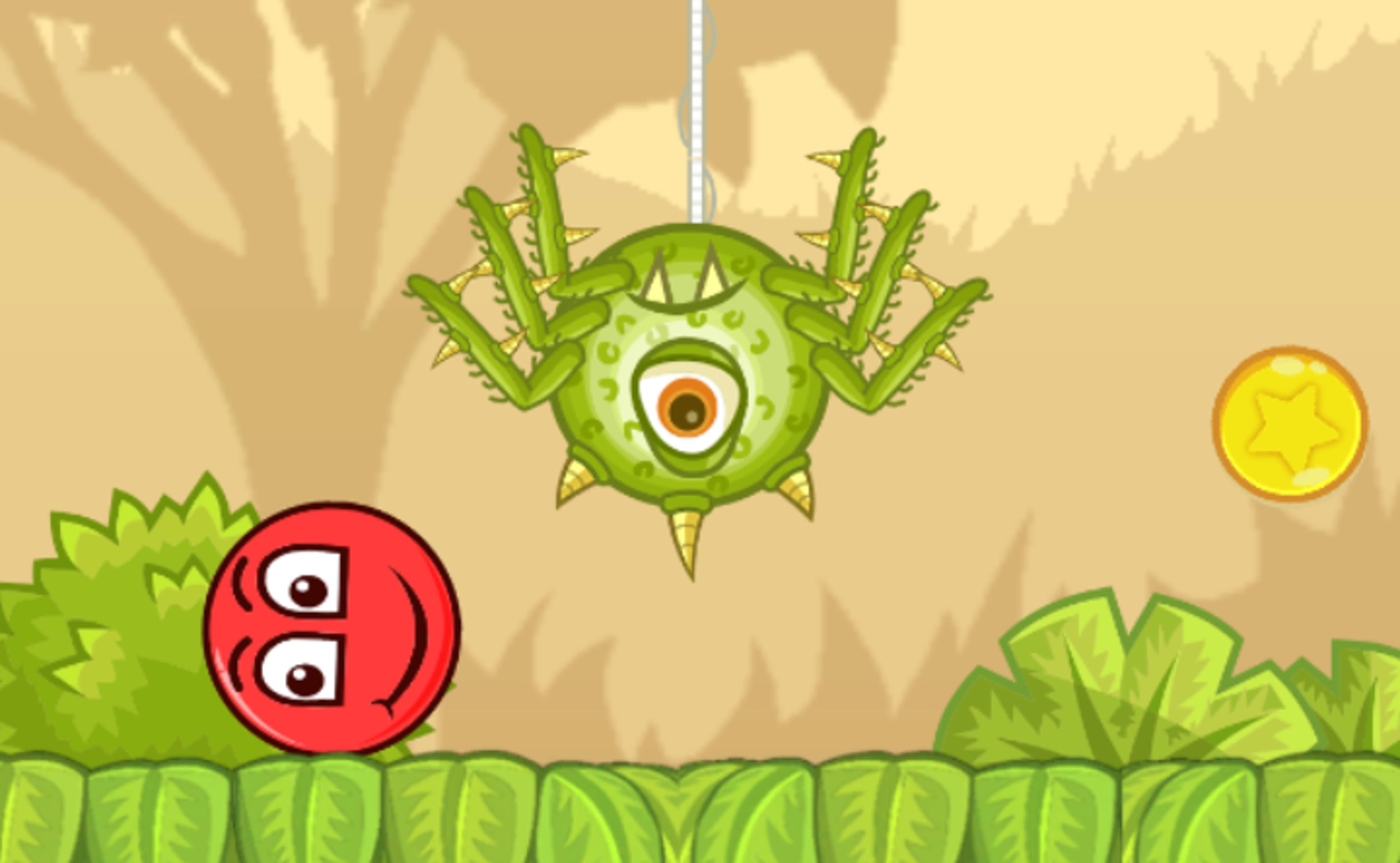 Red Bounce Ball 5 Logo