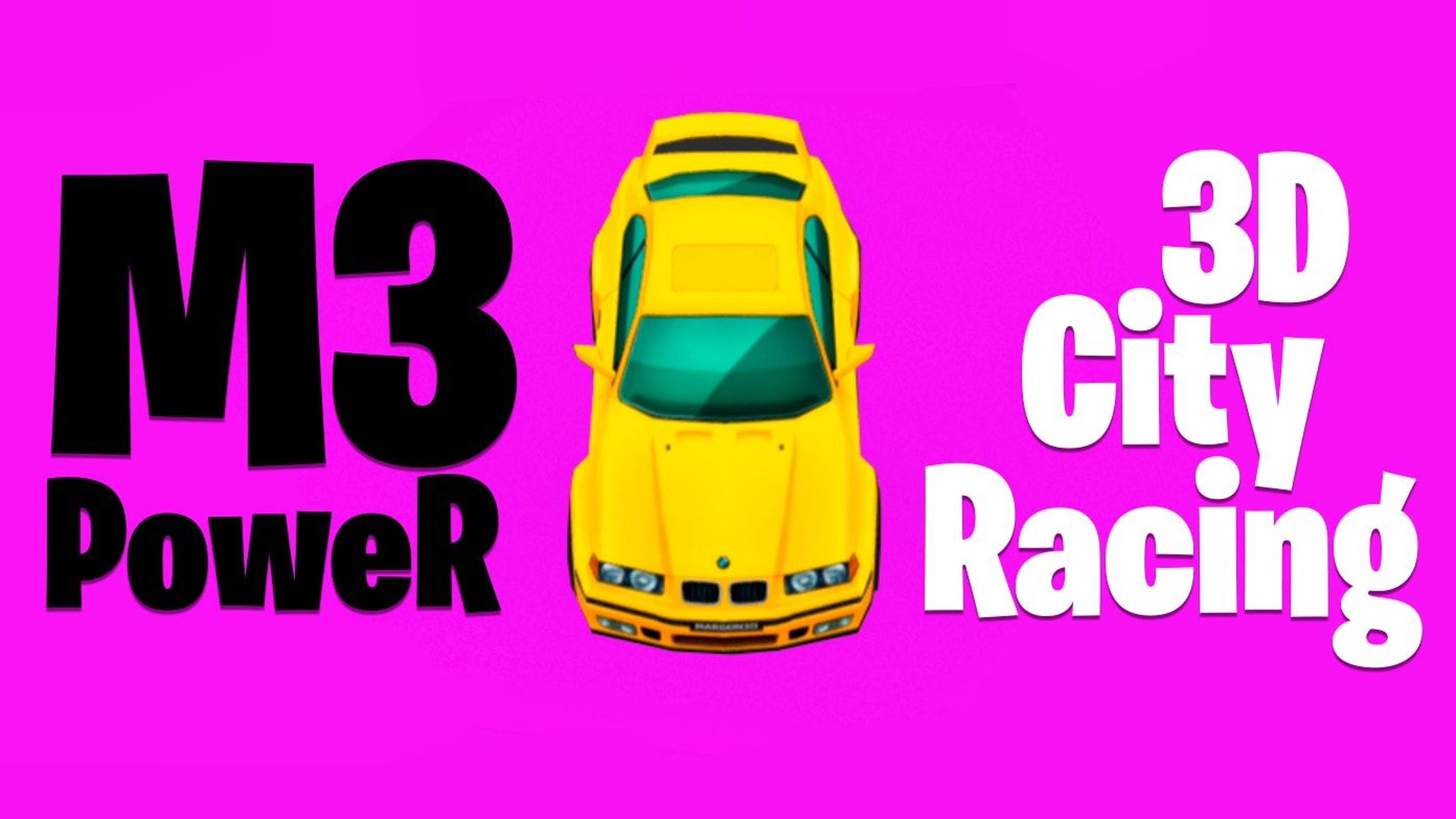 M3 Power 3D City Racing Logo