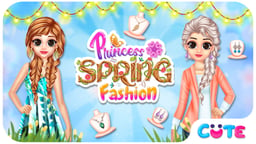 Princess Spring Fashion Logo