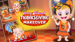 Baby Hazel Thanksgiving Makeover Logo