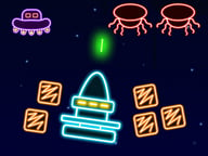 Neon Invaders Logo
