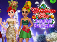 Christmas Tree Inspired Hairstyles Logo