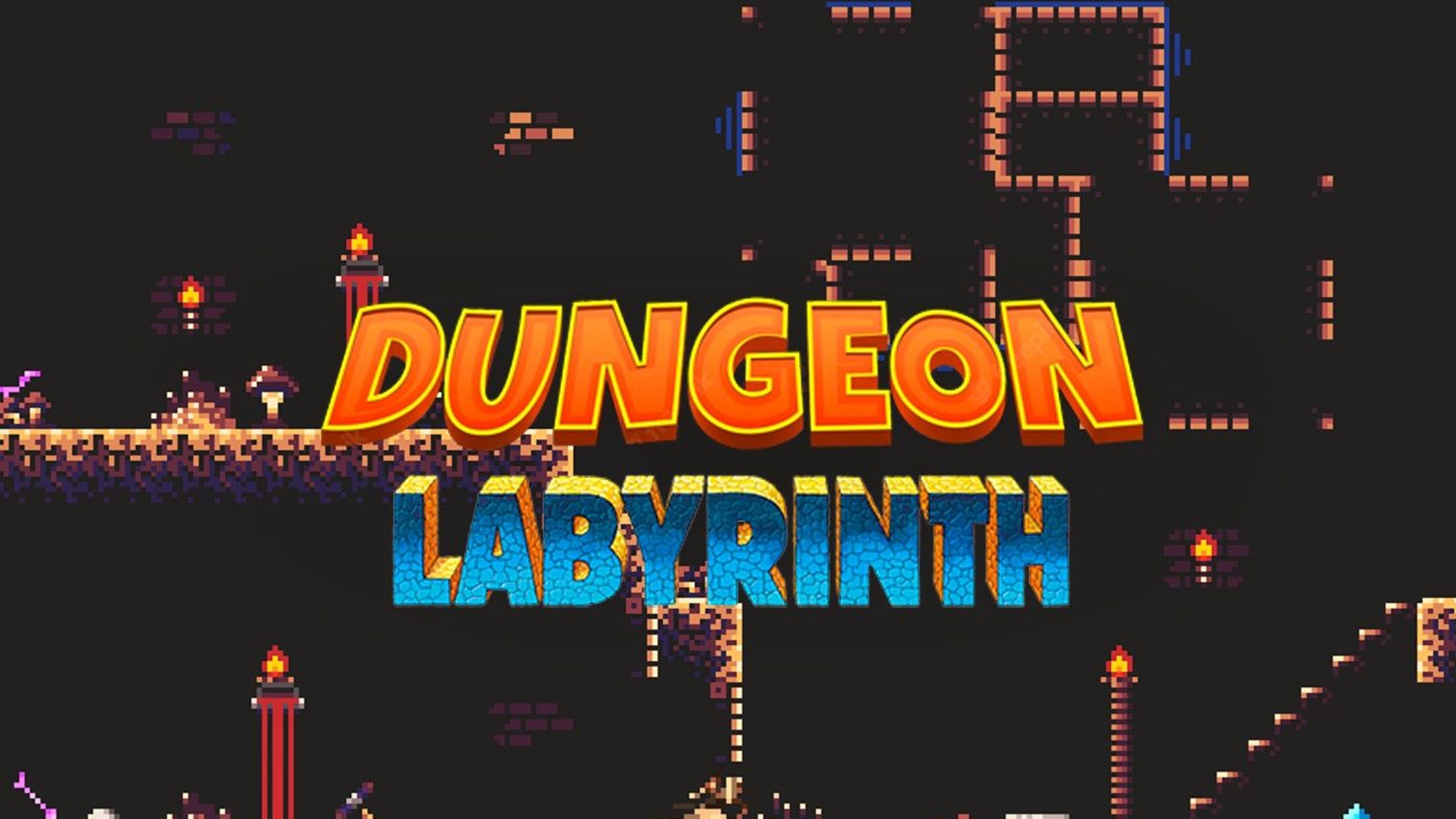 The Dungeon Labyrinth Logo