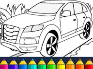 Cars Coloring Game Logo