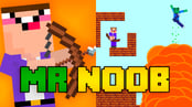 Mr Noob Vs Zombies Logo