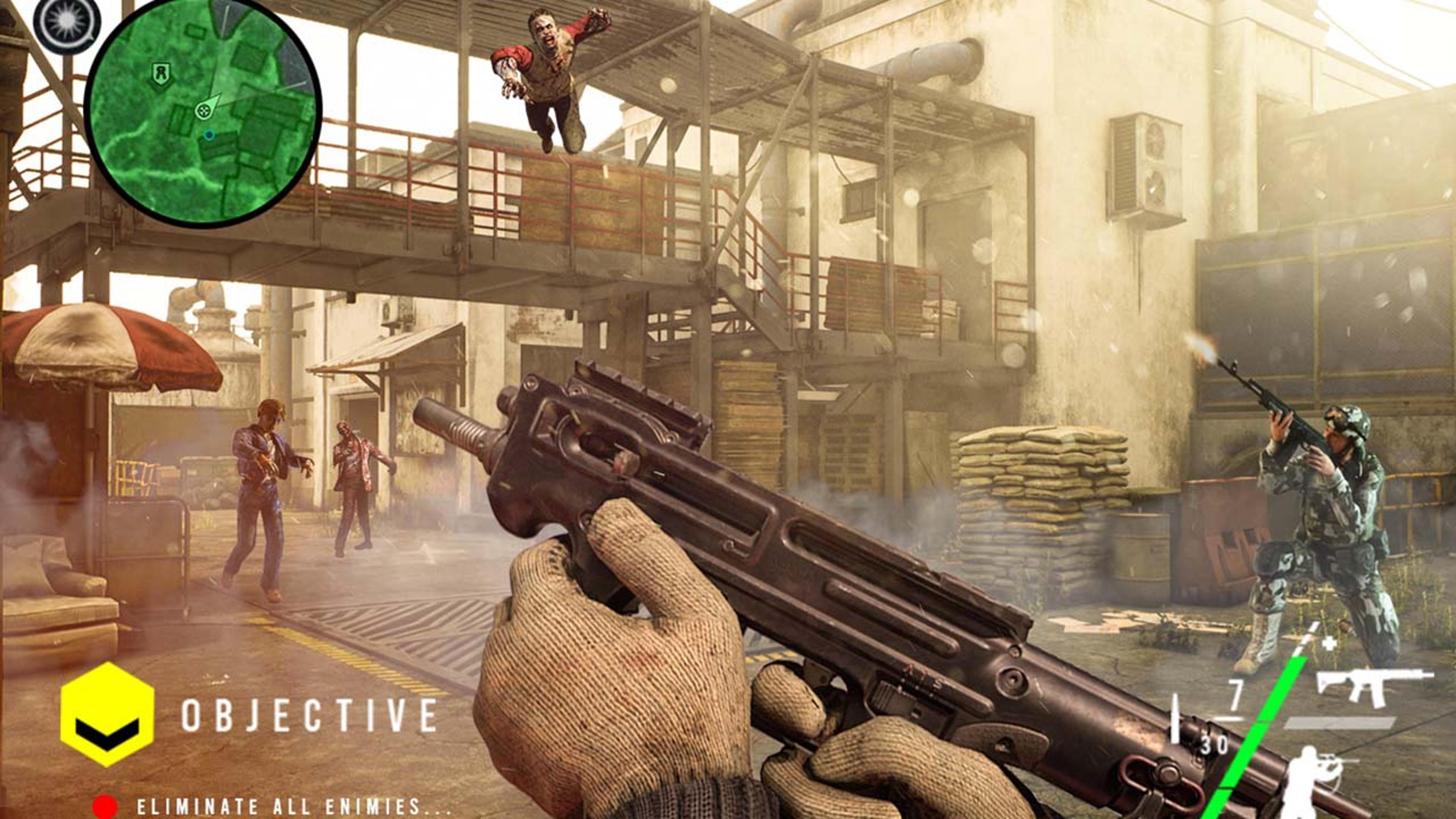 DEAD WARFARE Zombie Shooting Gun Games Logo