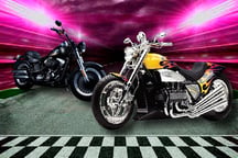 Motorbike Puzzle Challenge Logo