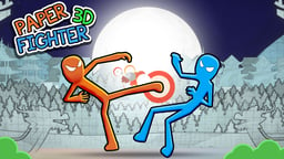 Paper Fighter 3D Logo