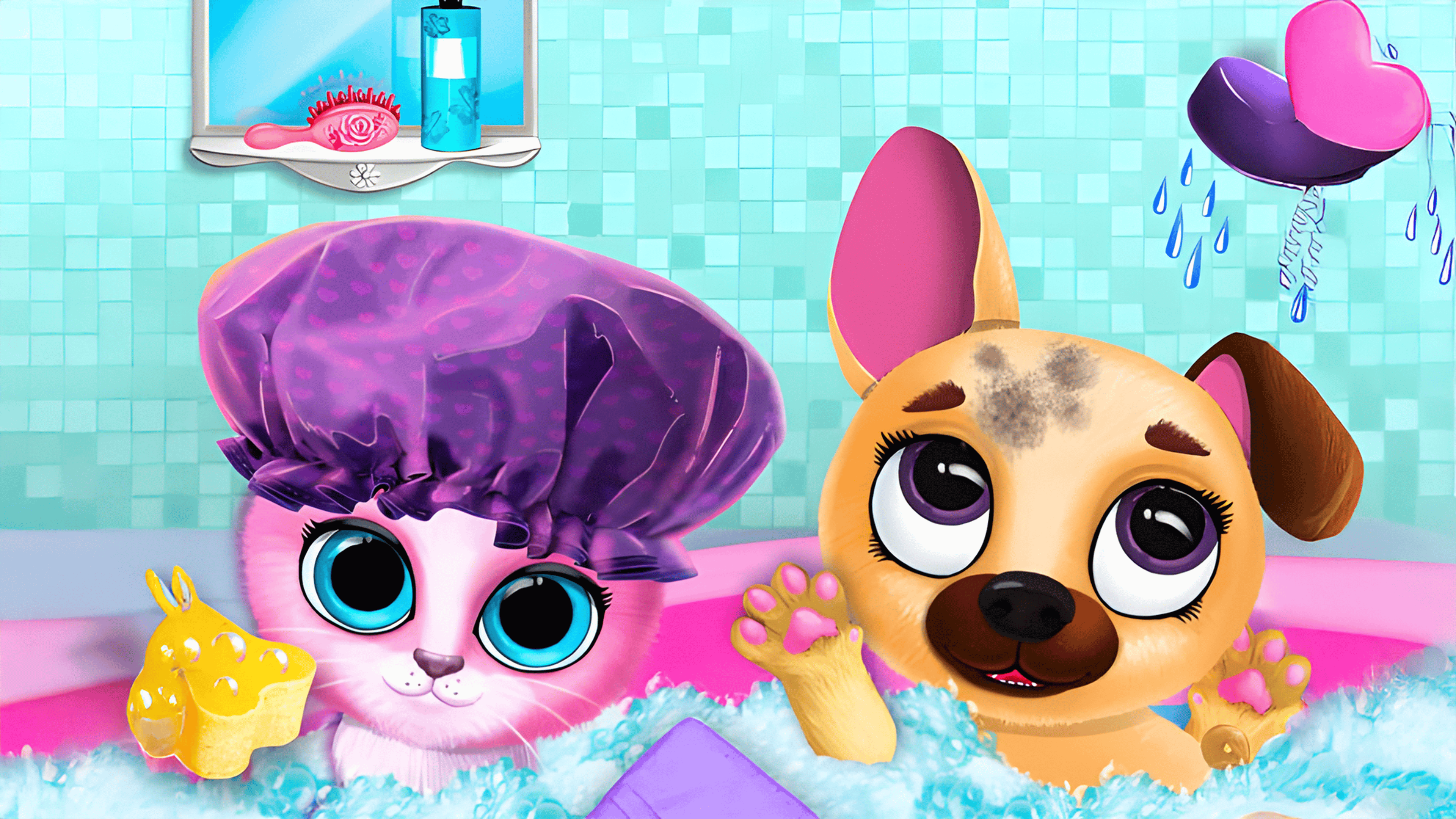 Cute Pet Friends Logo