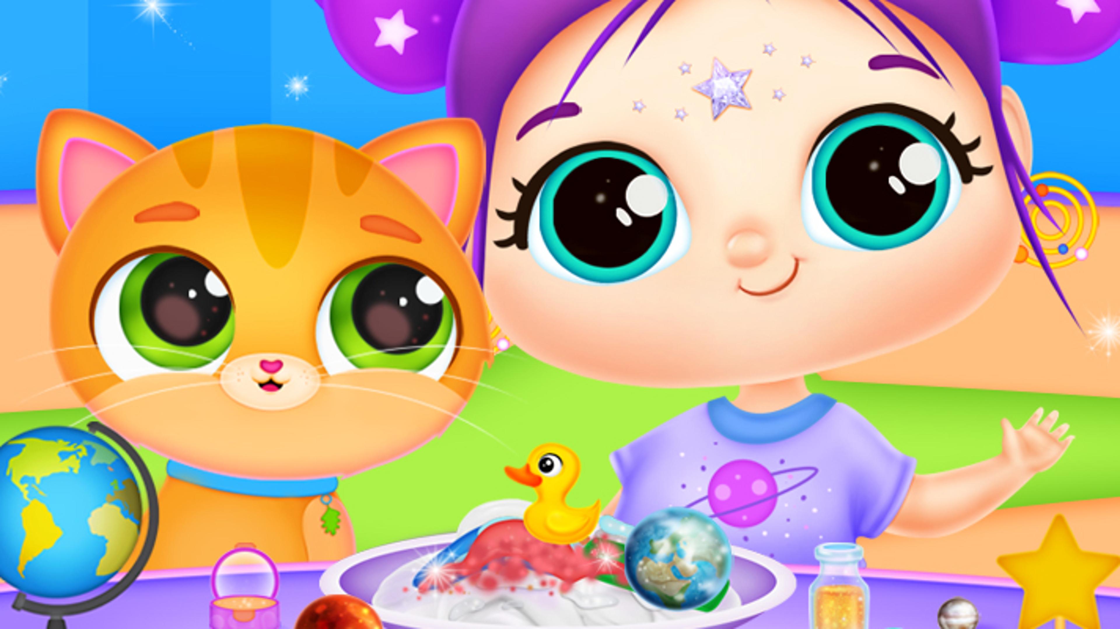 Miruna's Adventures: Slime Galaxy Logo