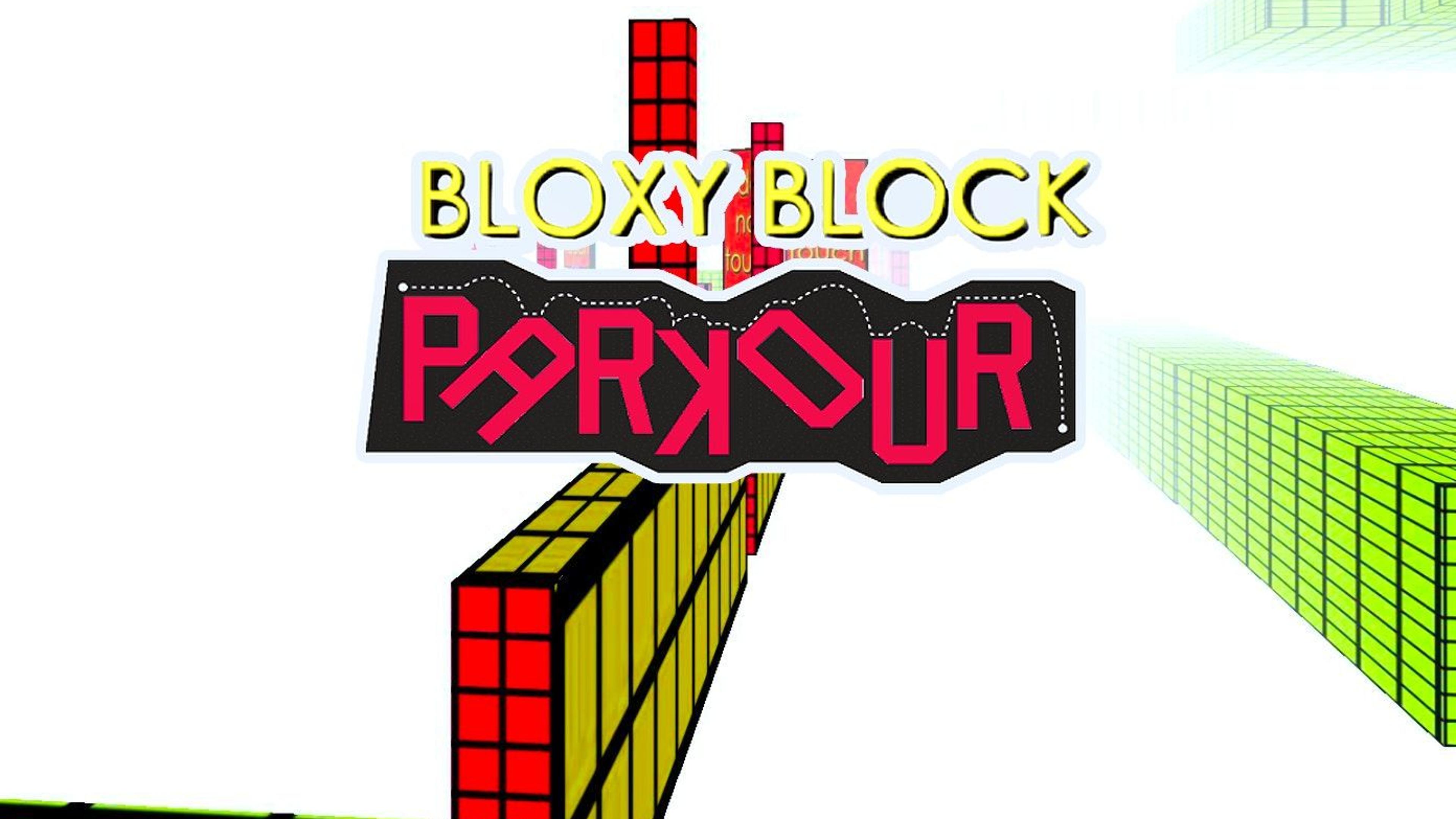 Bloxy Block Parkour Logo