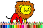 BTS Lion Coloring Book Logo