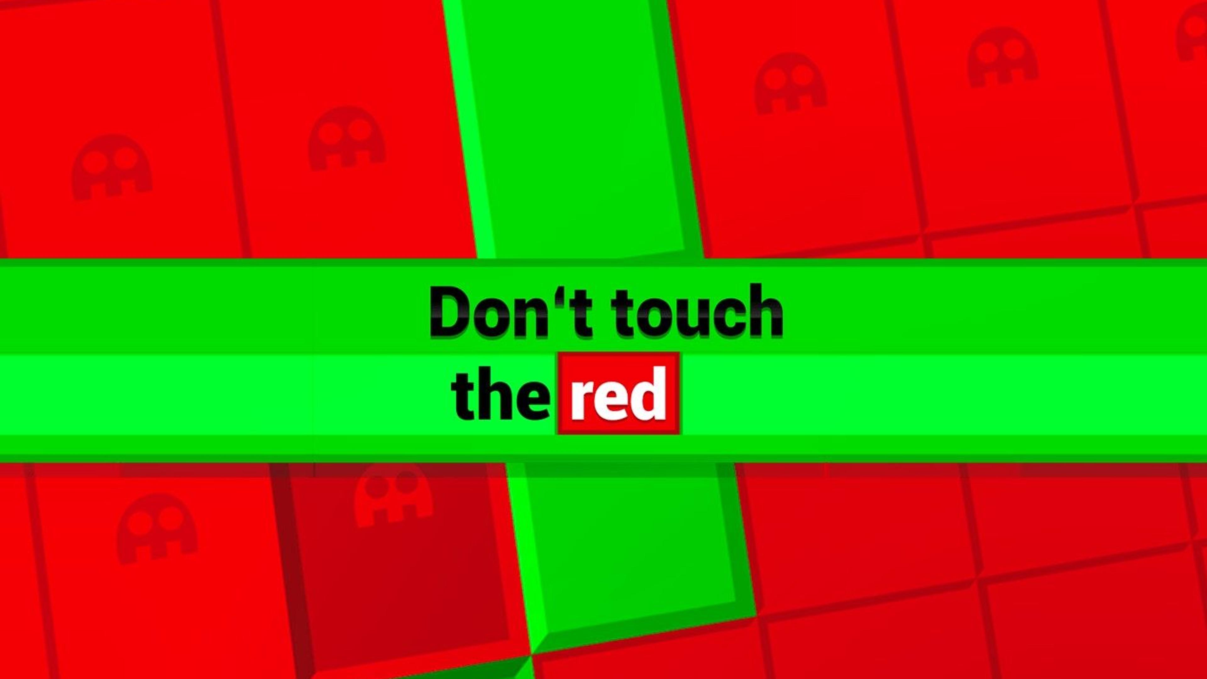 Don’t touch the red Logo