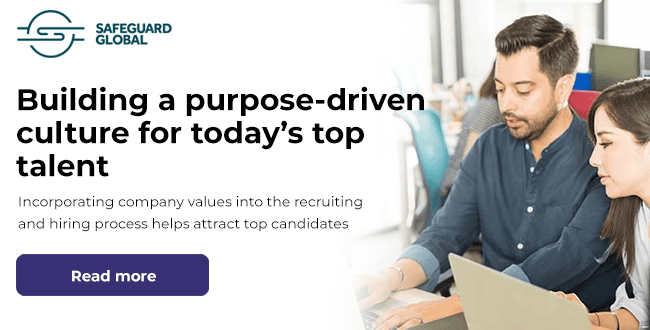 Safeguard Global | Building a purpose-driven culture for today's top talent