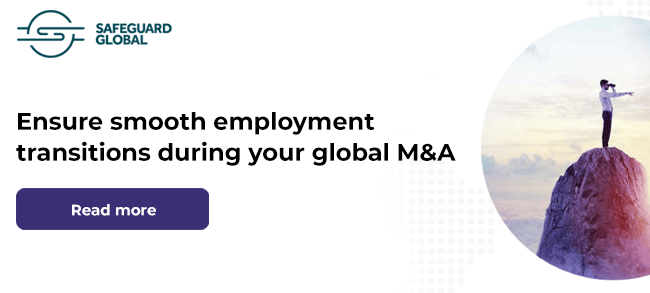 Safeguard Global | Ensure smooth employment transitions during your global M&A