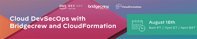 Cloud DevSecOps Bridgecrew and CloudFormation