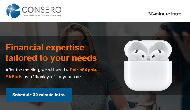 After the meeting, we will send you a Pair of Apple Airpods.