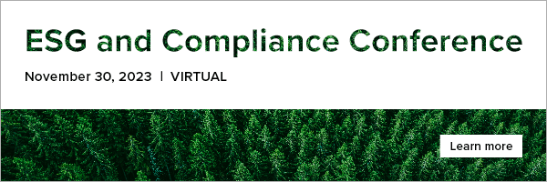 ESG and Compliance Conference