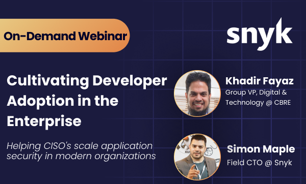 On-Demand Webinar: Cultivating Developer Adoption Enterprise