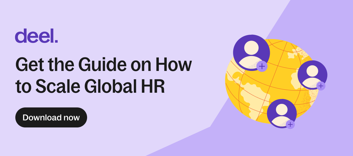 A guide on how to scale global hr