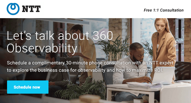 Let's talk about 360 Observability. Download report.